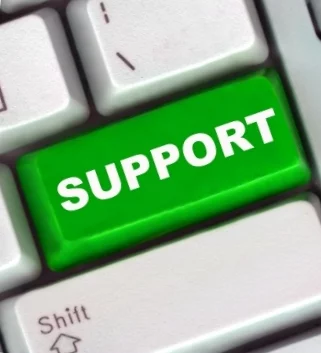 Support_Button_on_Keyboard_-_Green